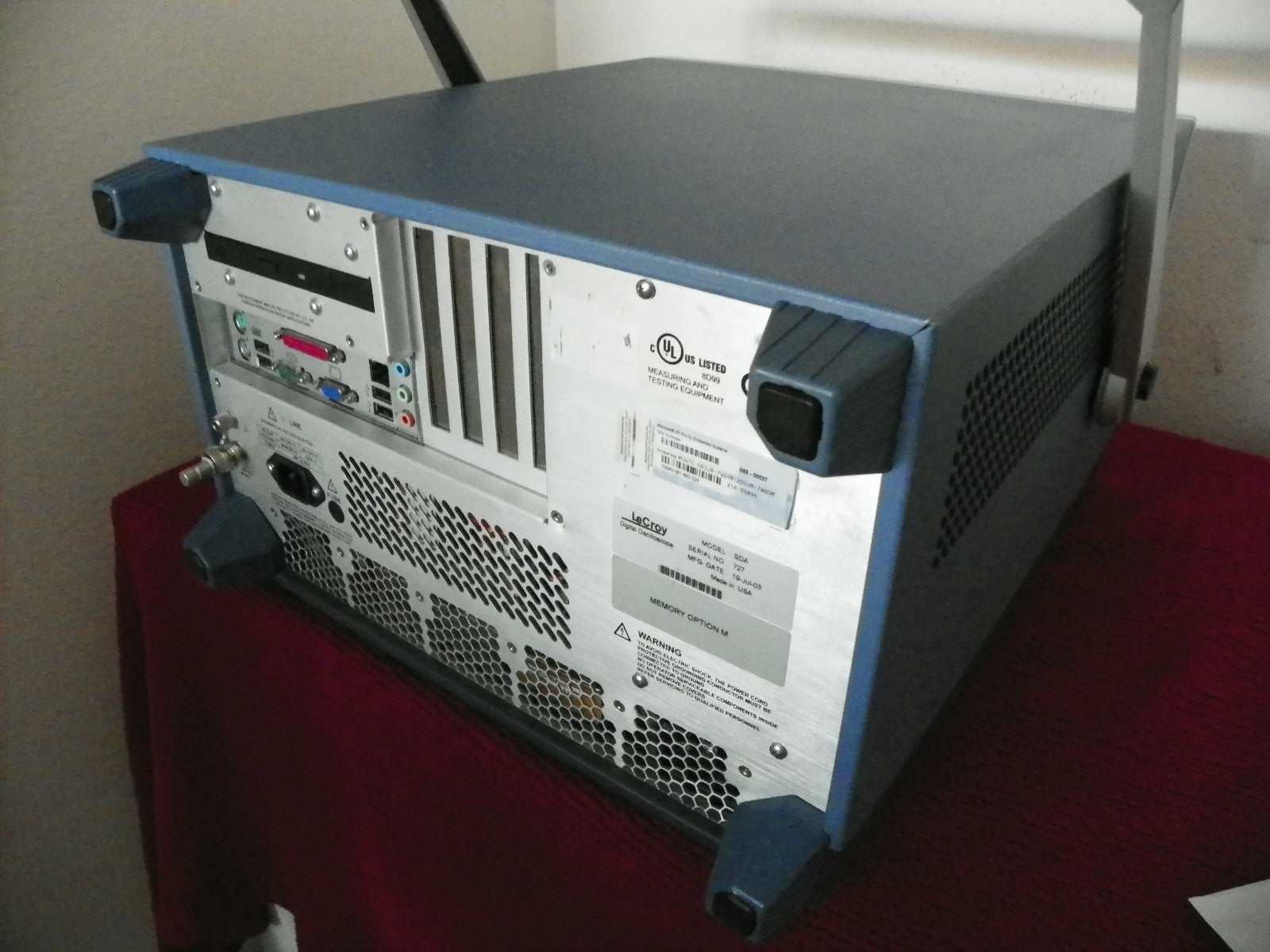 Lecroy SDA6020 6Ghz QUAD 20GS, opt's ASDA DFP2 ET I2C JTA2 PMA2 SDA SDA2 & more Lecroy SDA6020 6Ghz QUAD 20GS, opt's ASDA DFP2 ET I2C JTA2 PMA2 SDA SDA2 & more